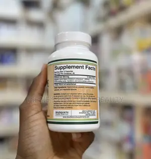Double Wood Organic Lions Mane Mushroom Capsules (120 Count)
