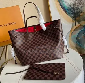 Louis Vuitton Neverfull Tote Handbag (2in 1)