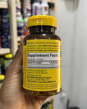 Nature Made Vitamin D3 1000 Iu (25 McG) , 180 Softgels