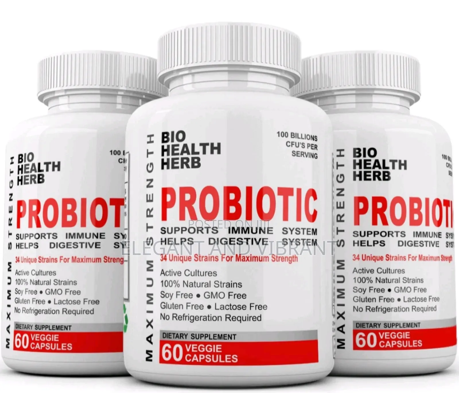 Probiotic 100 Billion Cfus 60 Capsule  Ultimate Flora Primal Natural