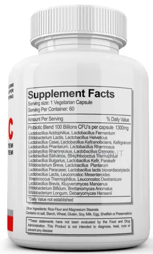 Probiotic 100 Billion Cfus 60 Capsule  Ultimate Flora Primal Natural