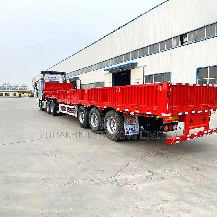 Customized Full Trailer Trucks With Head From China