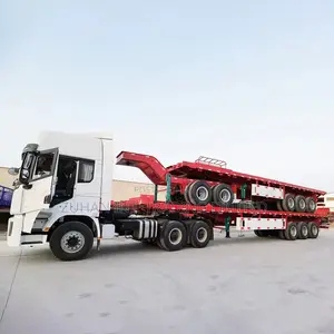 Customized Full Trailer Trucks With Head From China