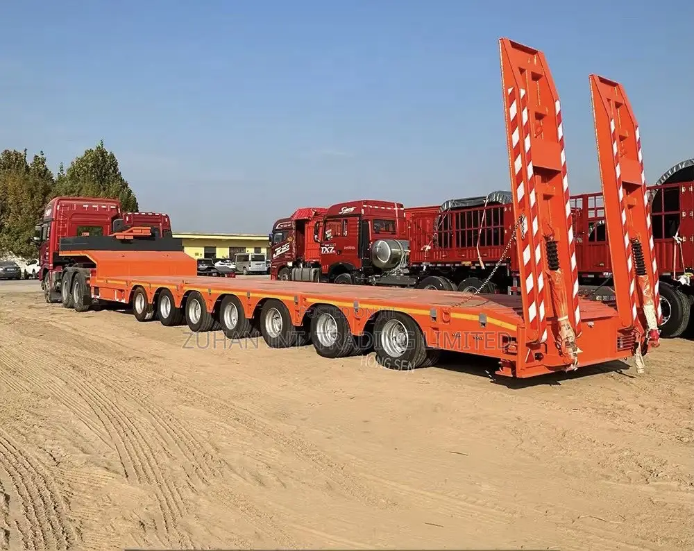Customized Full Trailer Trucks With Head From China