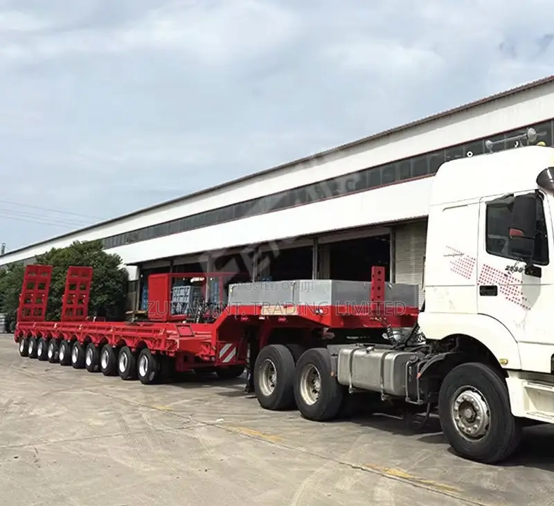 Customized Full Trailer Trucks With Head From China