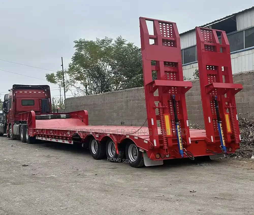 Customized Full Trailer Trucks With Head From China