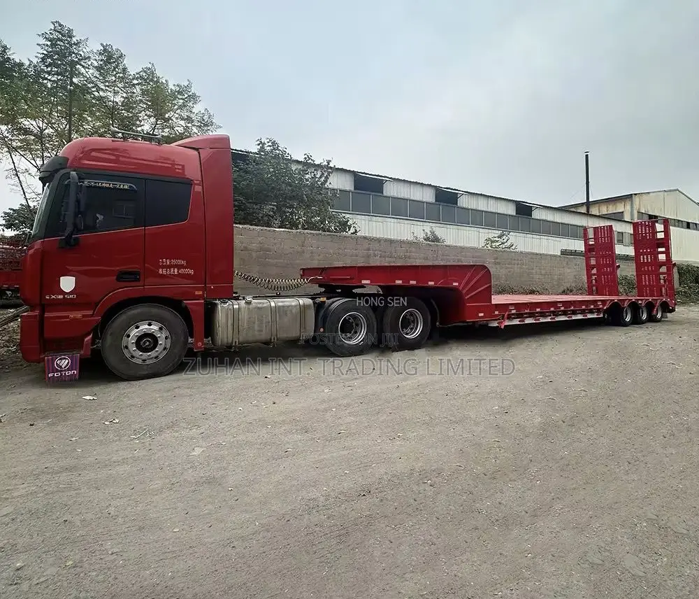 Customized Full Trailer Trucks With Head From China