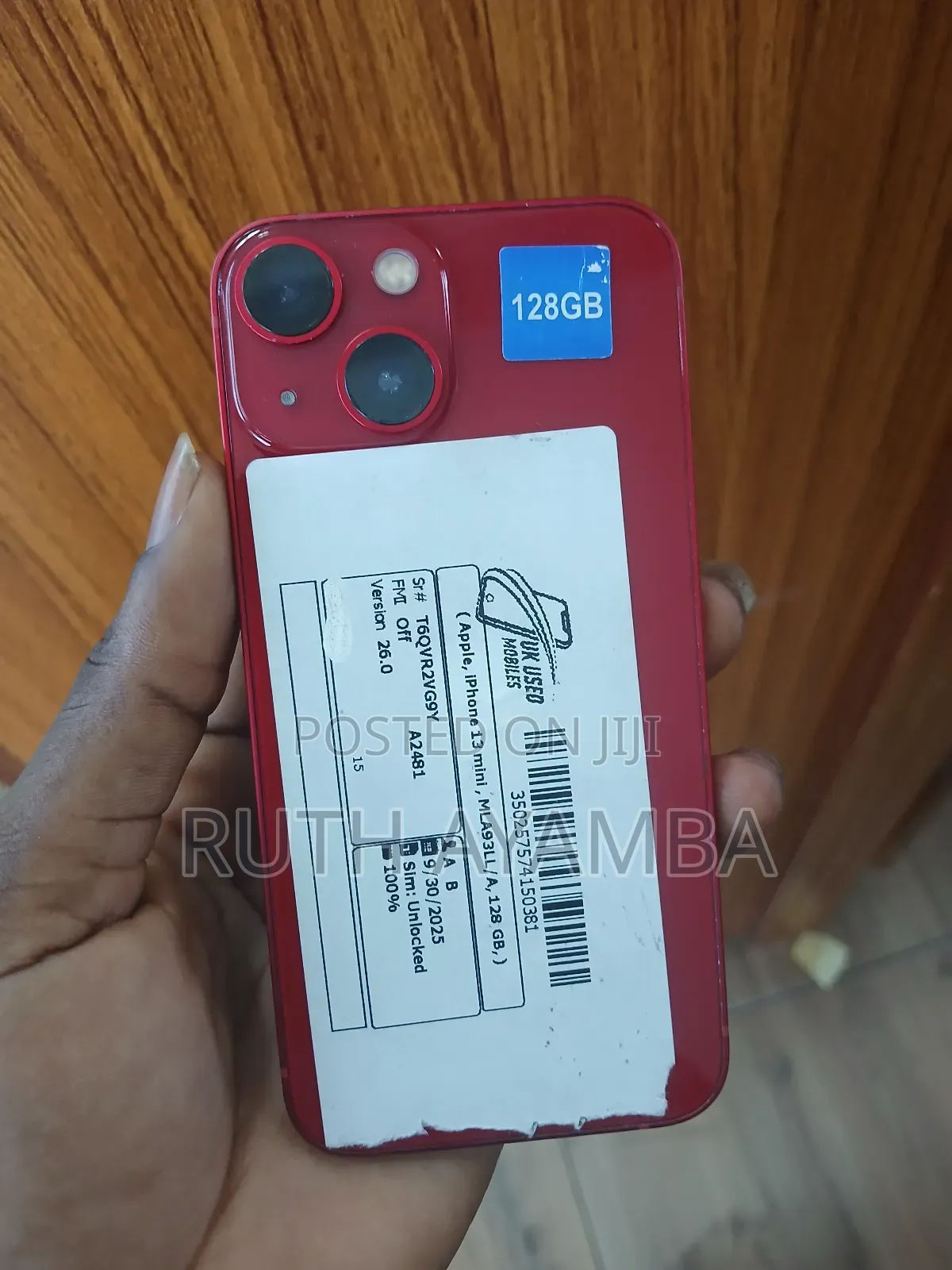Apple iPhone 13 Mini 128 GB Red