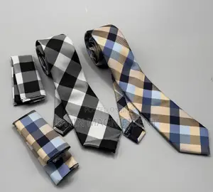 Men's Neck Ties and Matching Pocket Squares