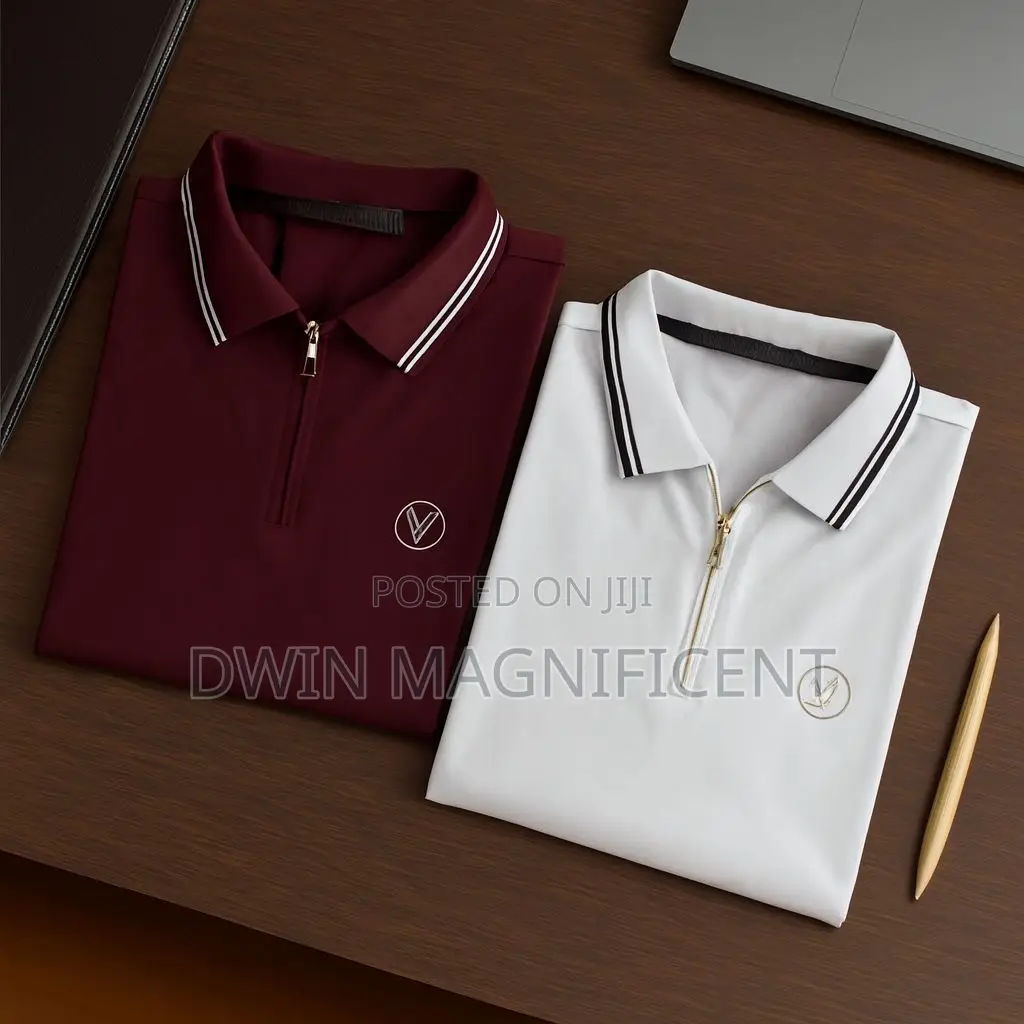 Zipper Polo Club T-Shirt