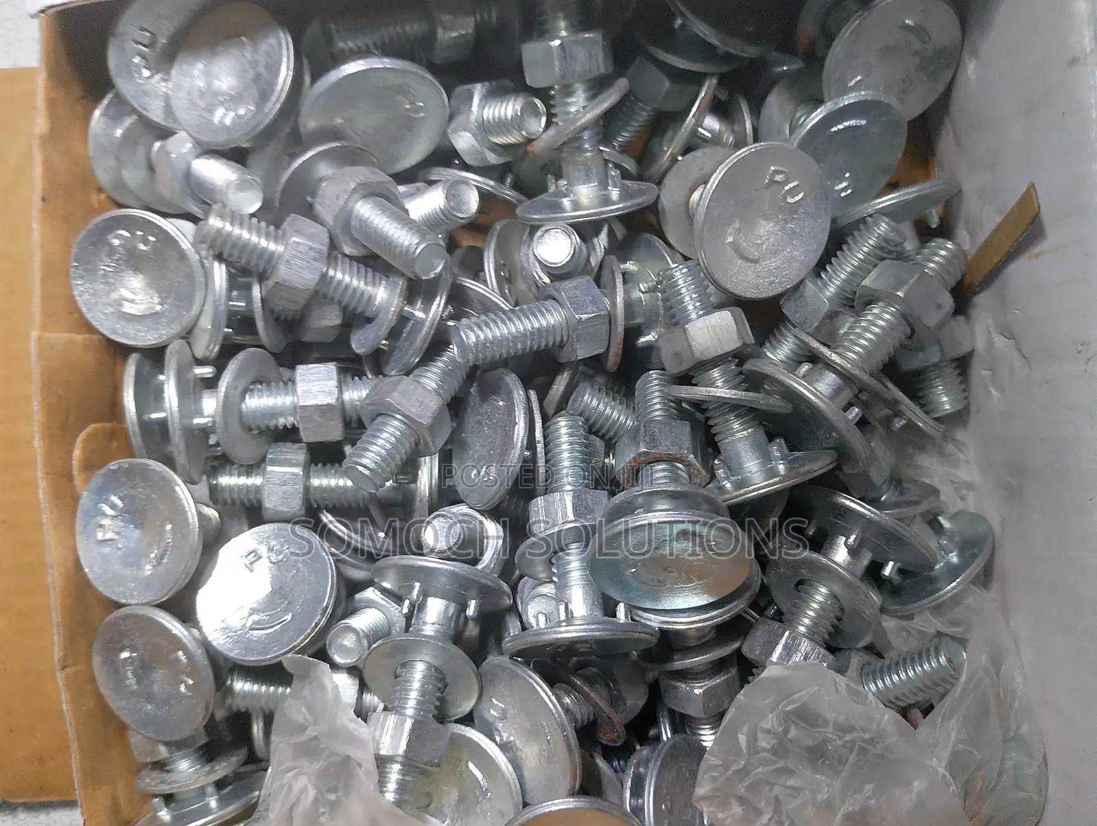 Elevator Bolt Nut And Washer For Elevator Buckets Agriculture Ghana