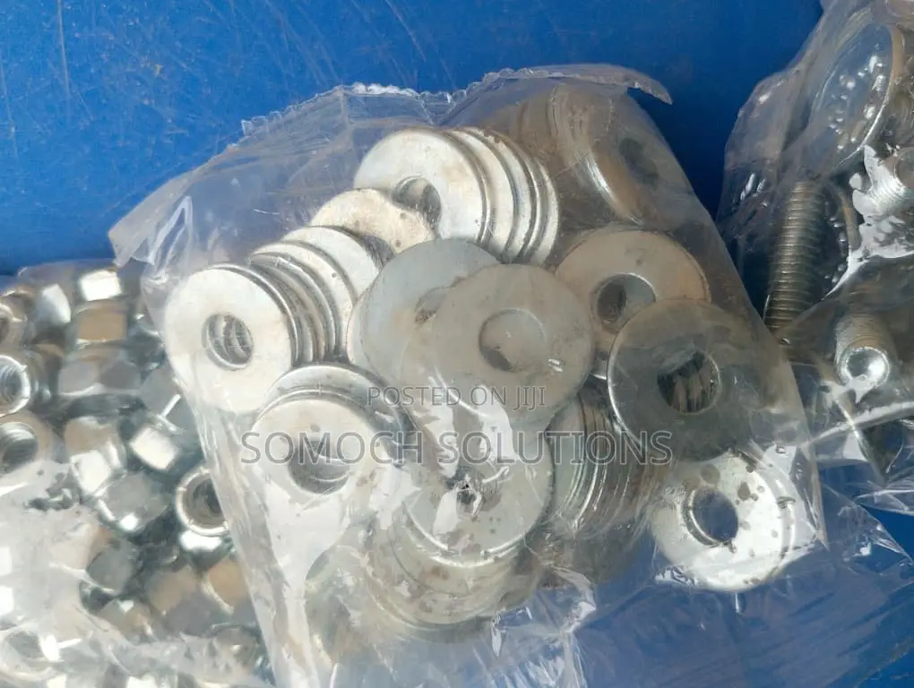 Elevator Bolt Nut And Washer For Elevator Buckets Agriculture Ghana