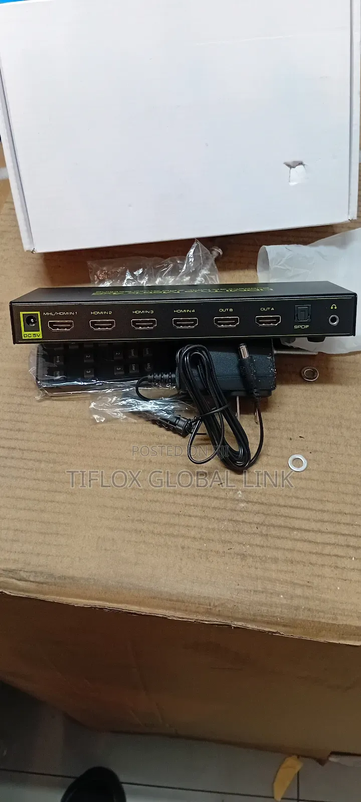 Hdmi True Matrix 4×2.Suppoers MHL Arc Audio Splitting ( Uk)