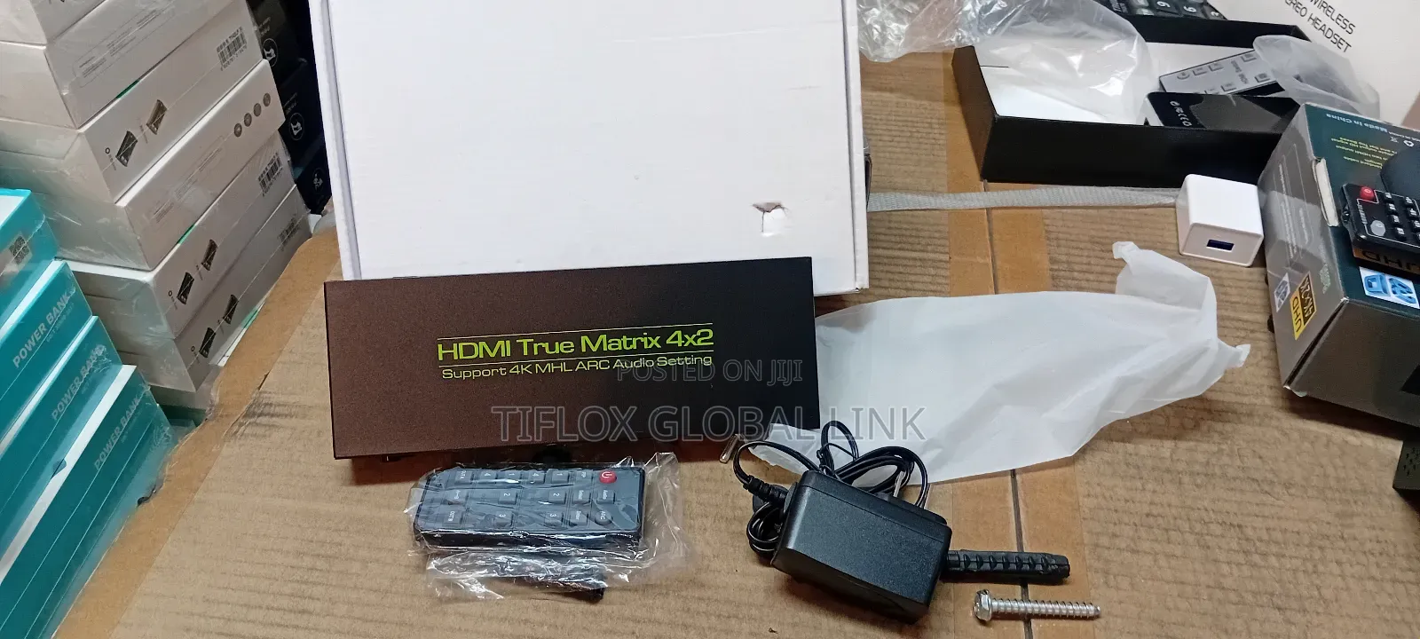 Hdmi True Matrix 4×2.Suppoers MHL Arc Audio Splitting ( Uk)