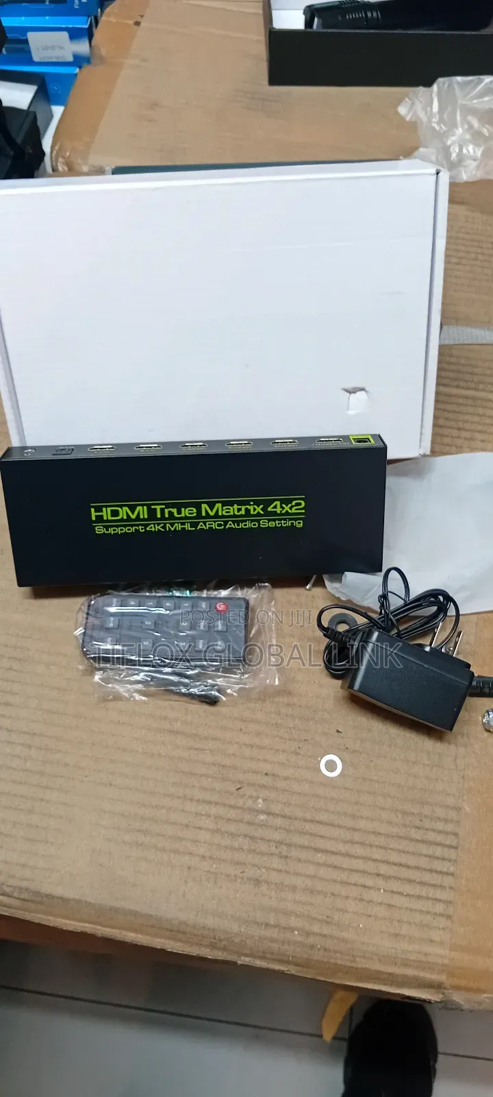 Hdmi True Matrix 4×2.Suppoers MHL Arc Audio Splitting ( Uk)