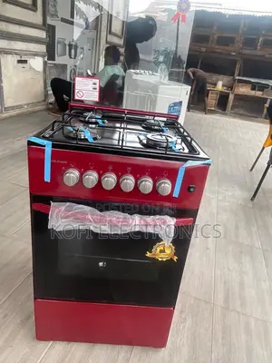 Heritage-Inspired Red Flame Cooker With Sturdy Burner Set