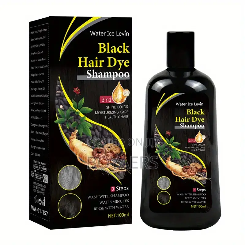 Black Hair Dye Shampoo