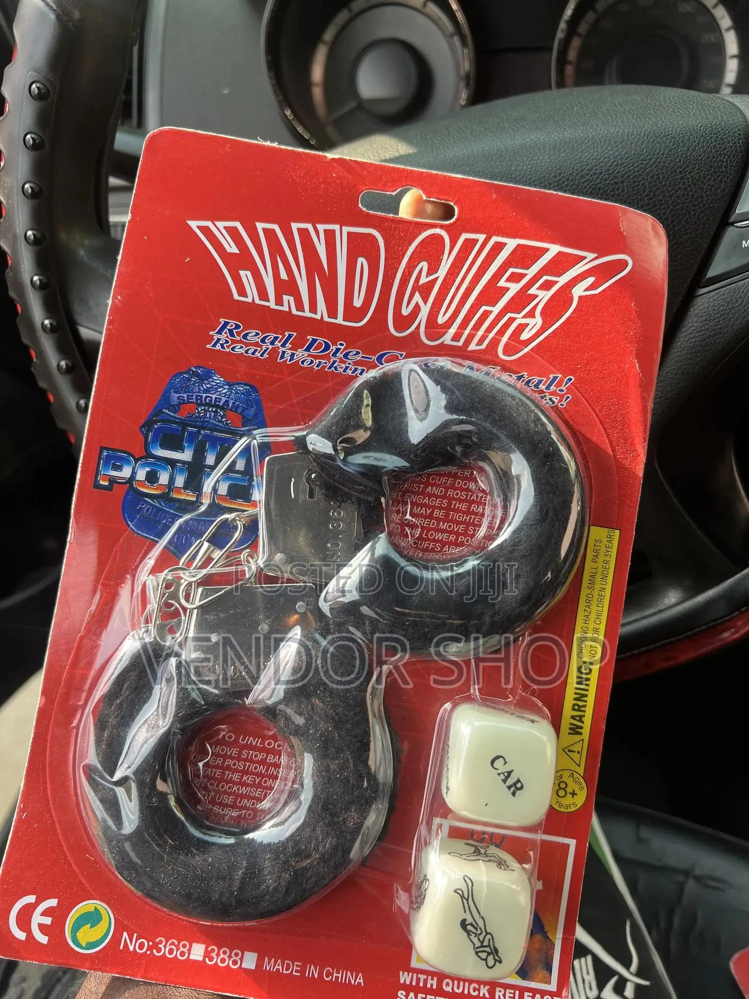 Handcuffs and Sex Diex Set