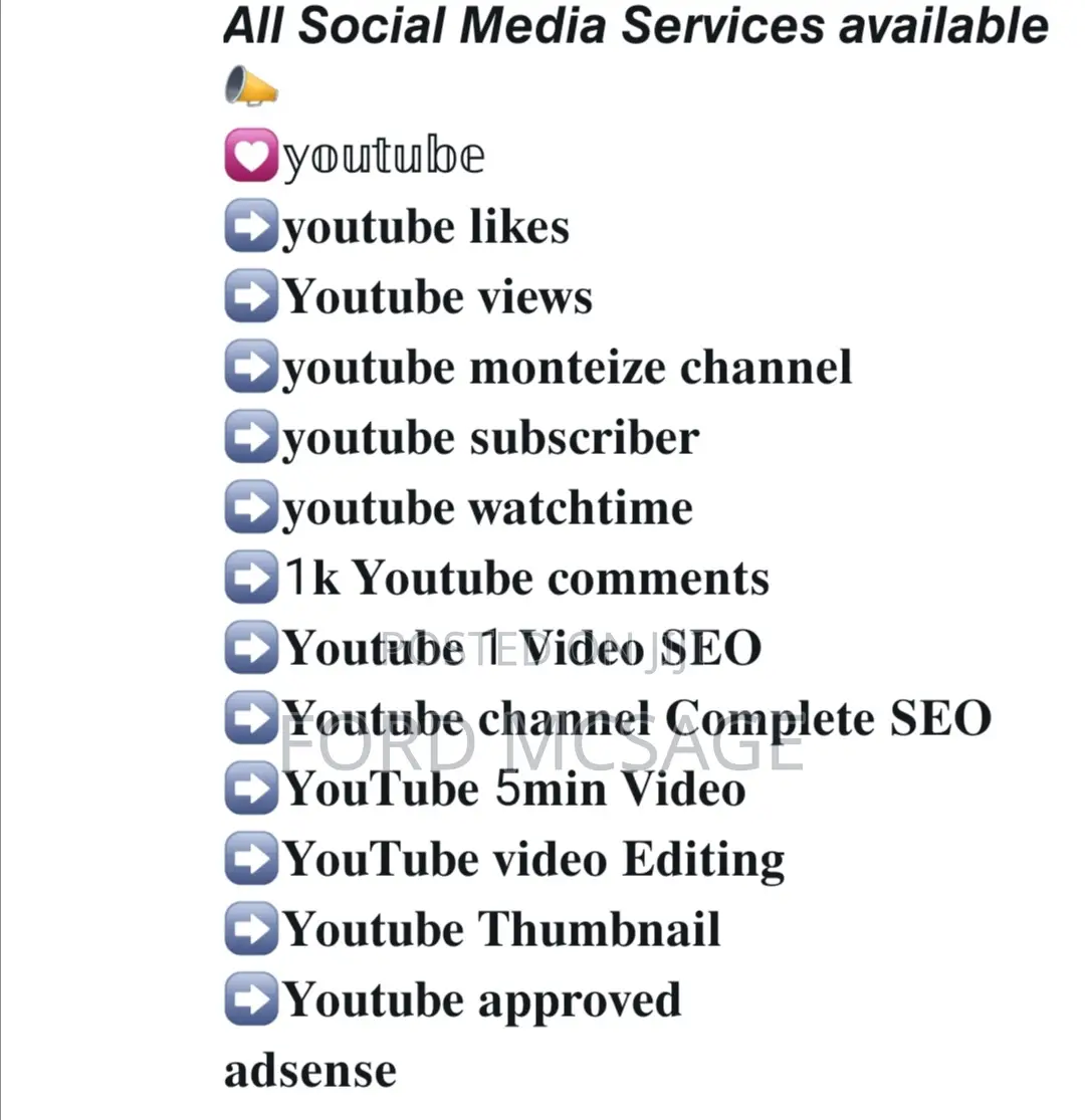 Social Media Services