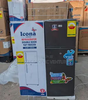 Icona 132-Ltres Double Door Refrigerator