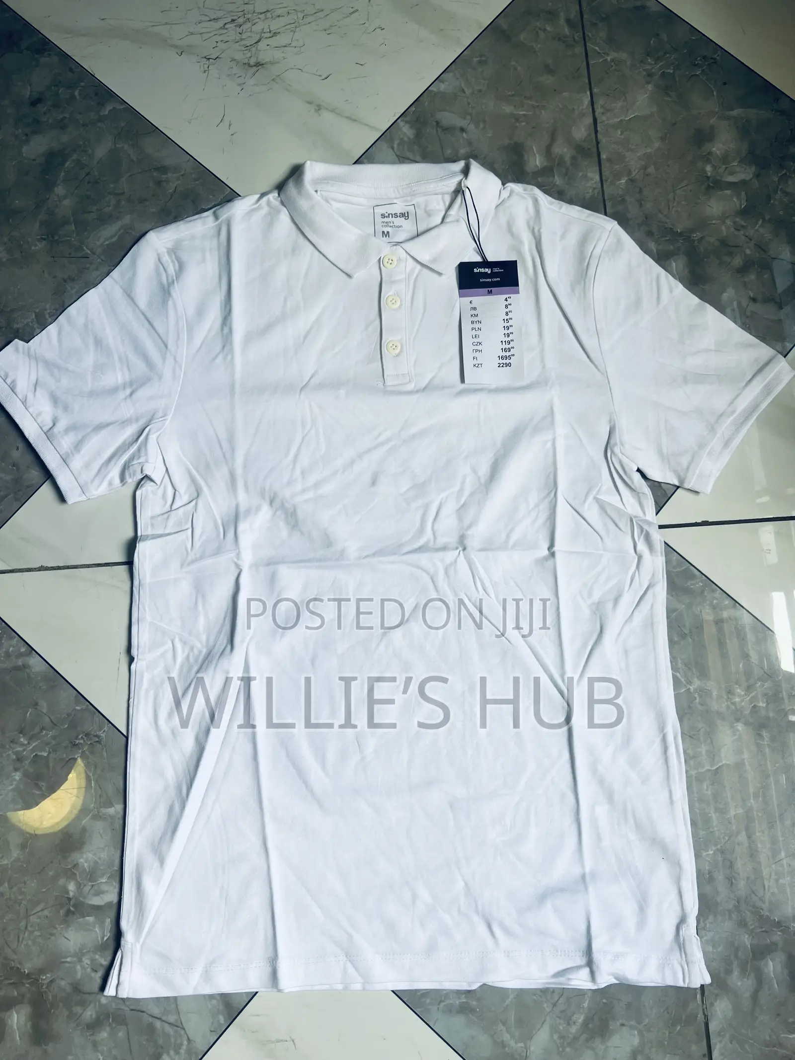 White Uk Club T
