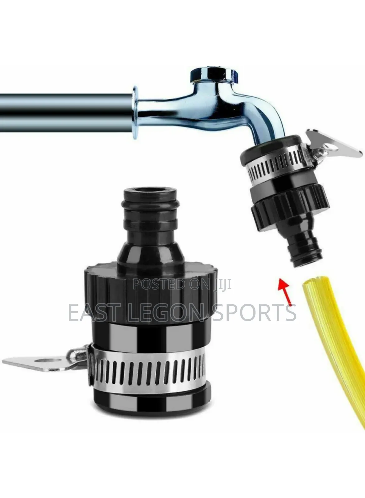 Rubber Universal Adapter Water Connector Hose Leakage Stop