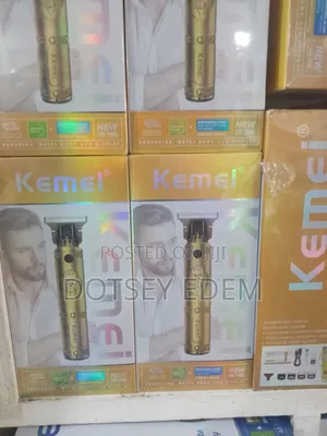 Quality Kemei Usb Wireless Rechargeable Hair Clippers