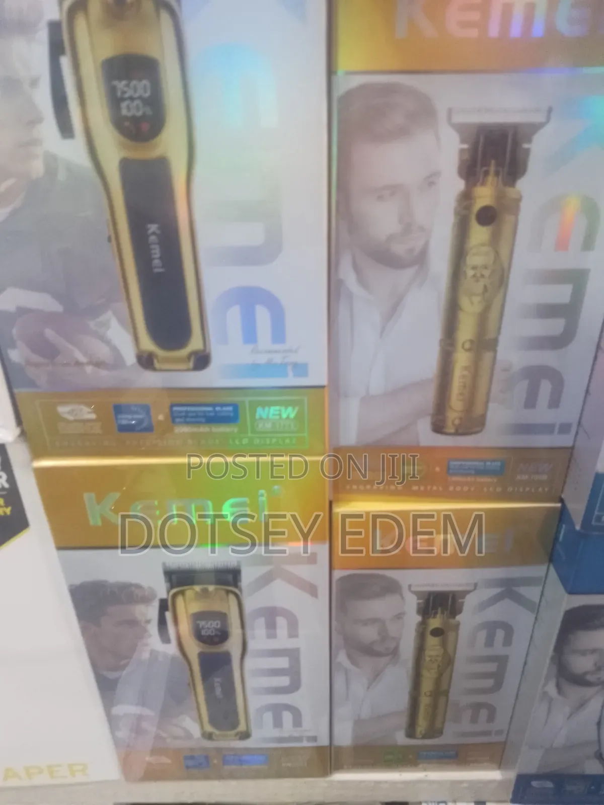 Quality Kemei Usb Wireless Rechargeable Hair Clippers