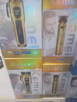 Quality Kemei Usb Wireless Rechargeable Hair Clippers