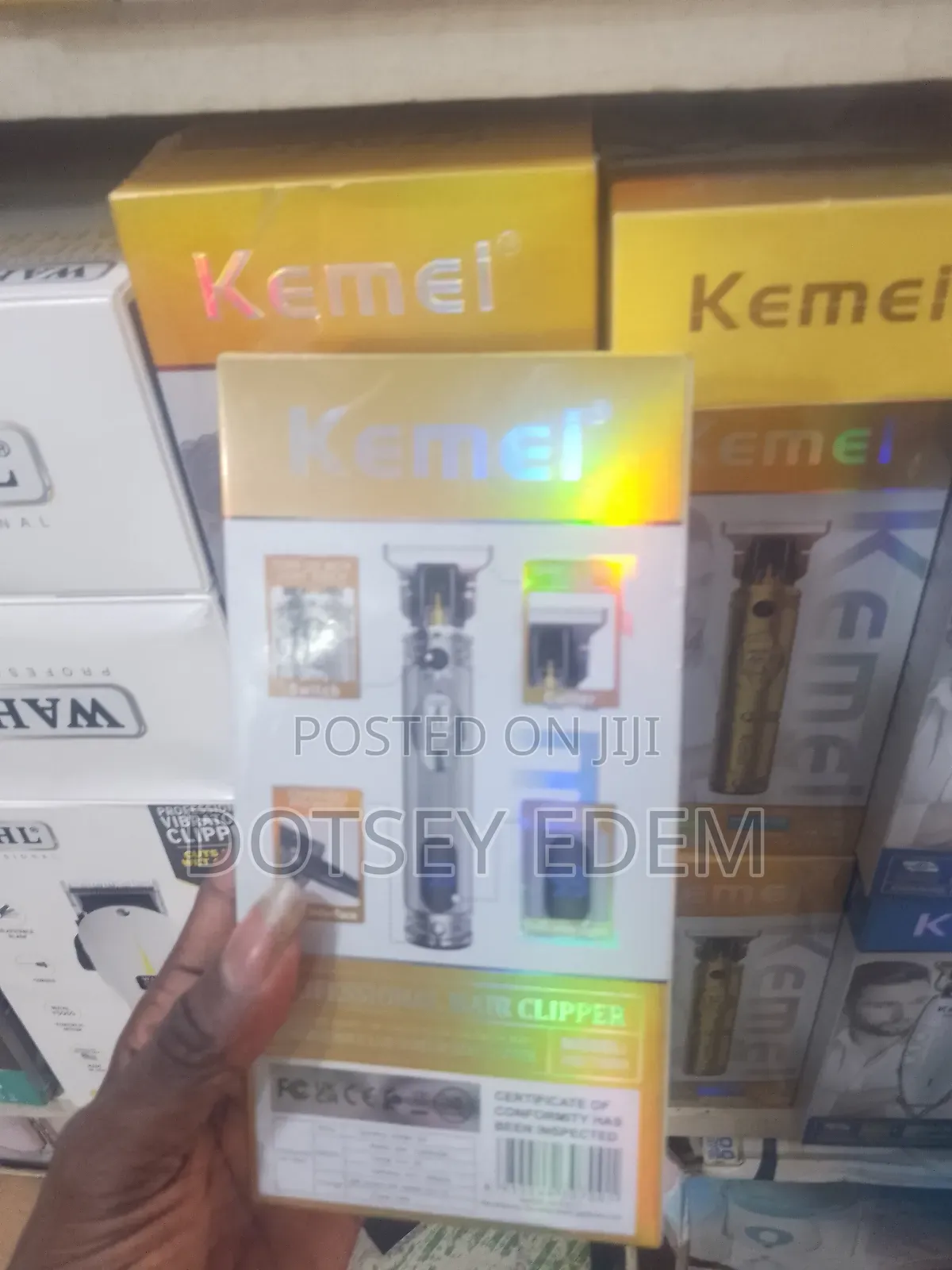 Quality Kemei Usb Wireless Rechargeable Hair Clippers