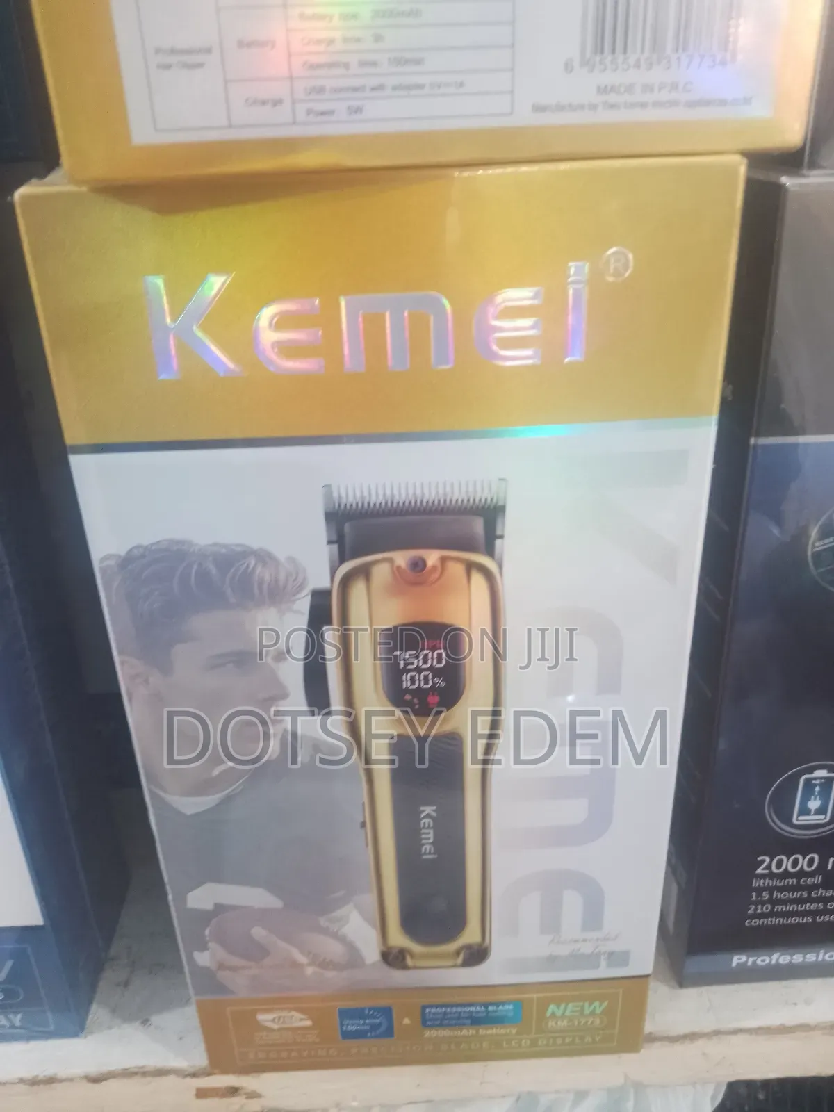 Quality Kemei Usb Wireless Rechargeable Hair Clippers