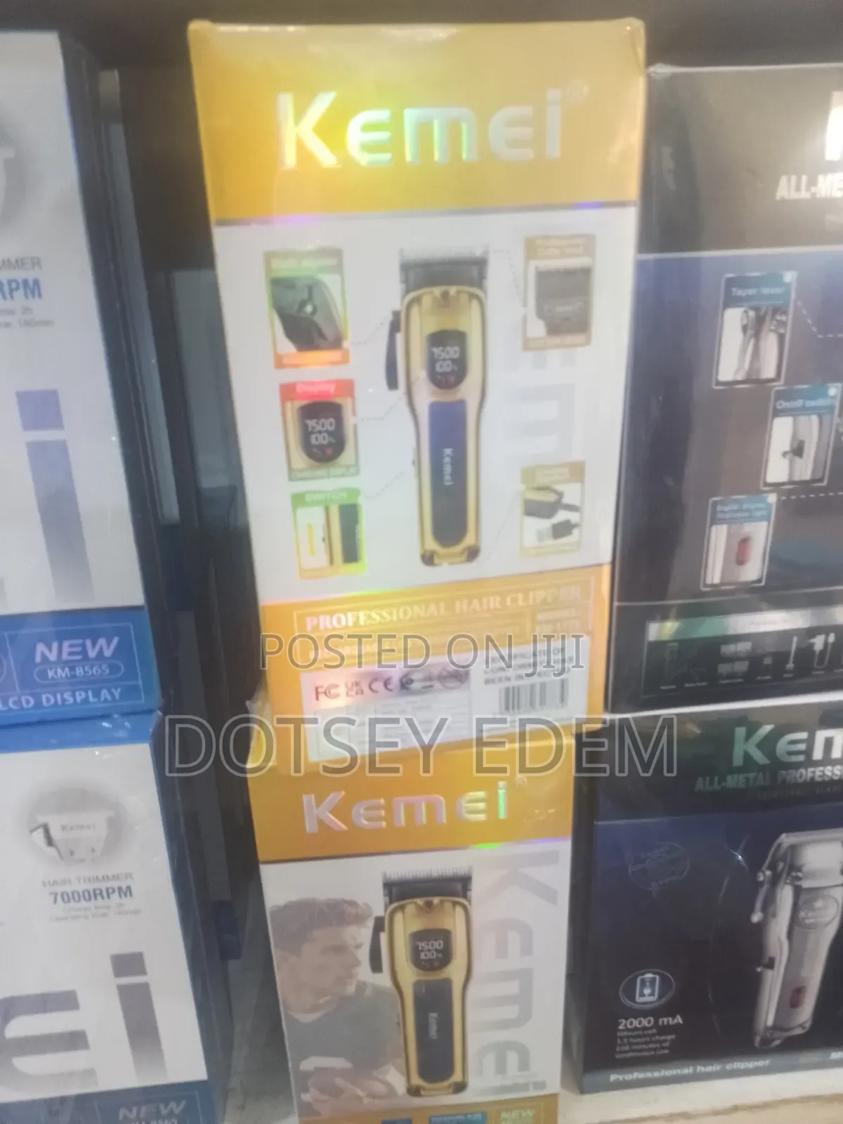 Quality Kemei Usb Wireless Rechargeable Hair Clippers
