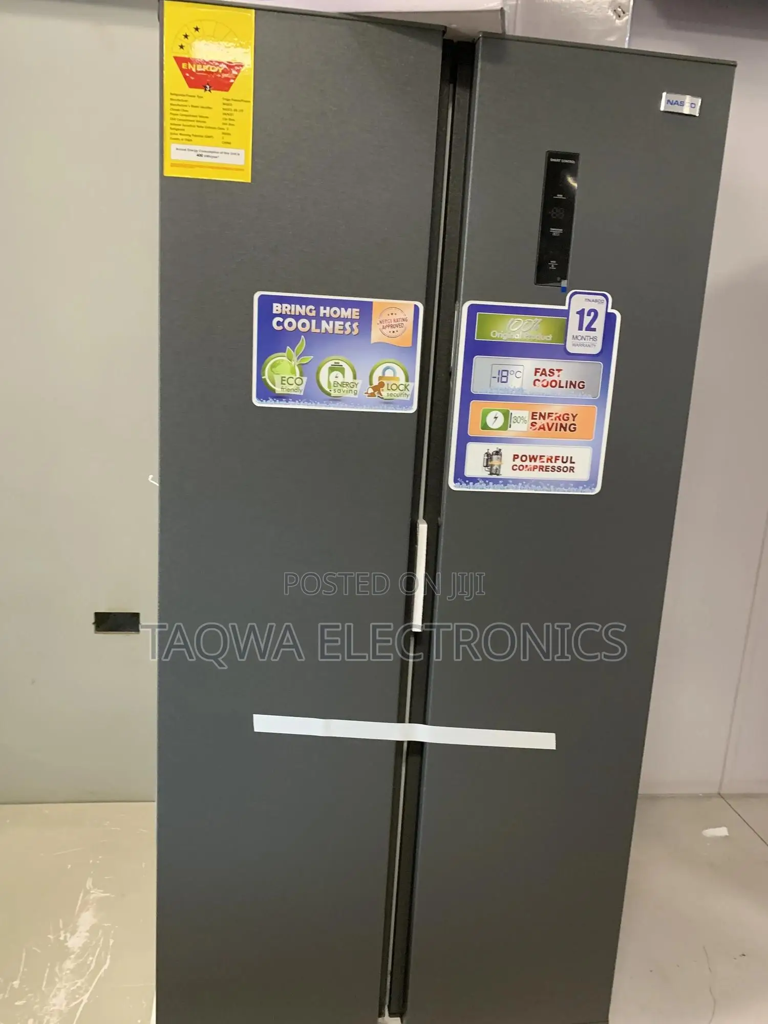 Nasf2-66.1ff Nasco Side by Side Fridge