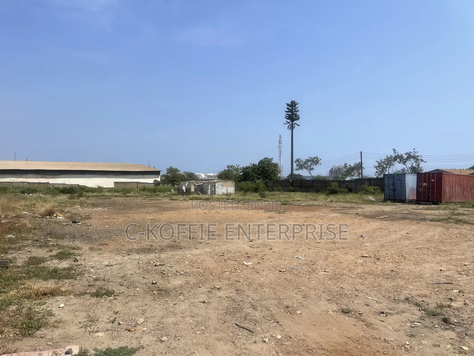 60000 SQM Land for Rent at Tema