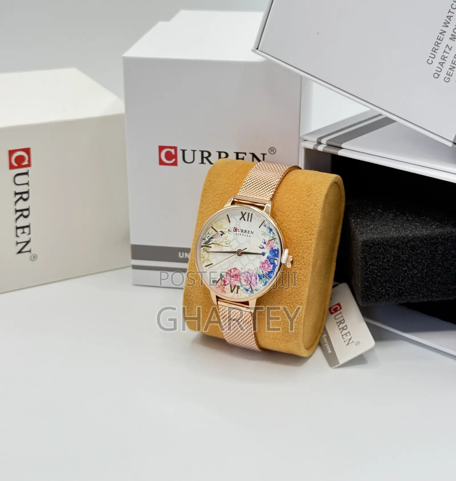 Curren Ladies Stainless Mesh Chain Watch