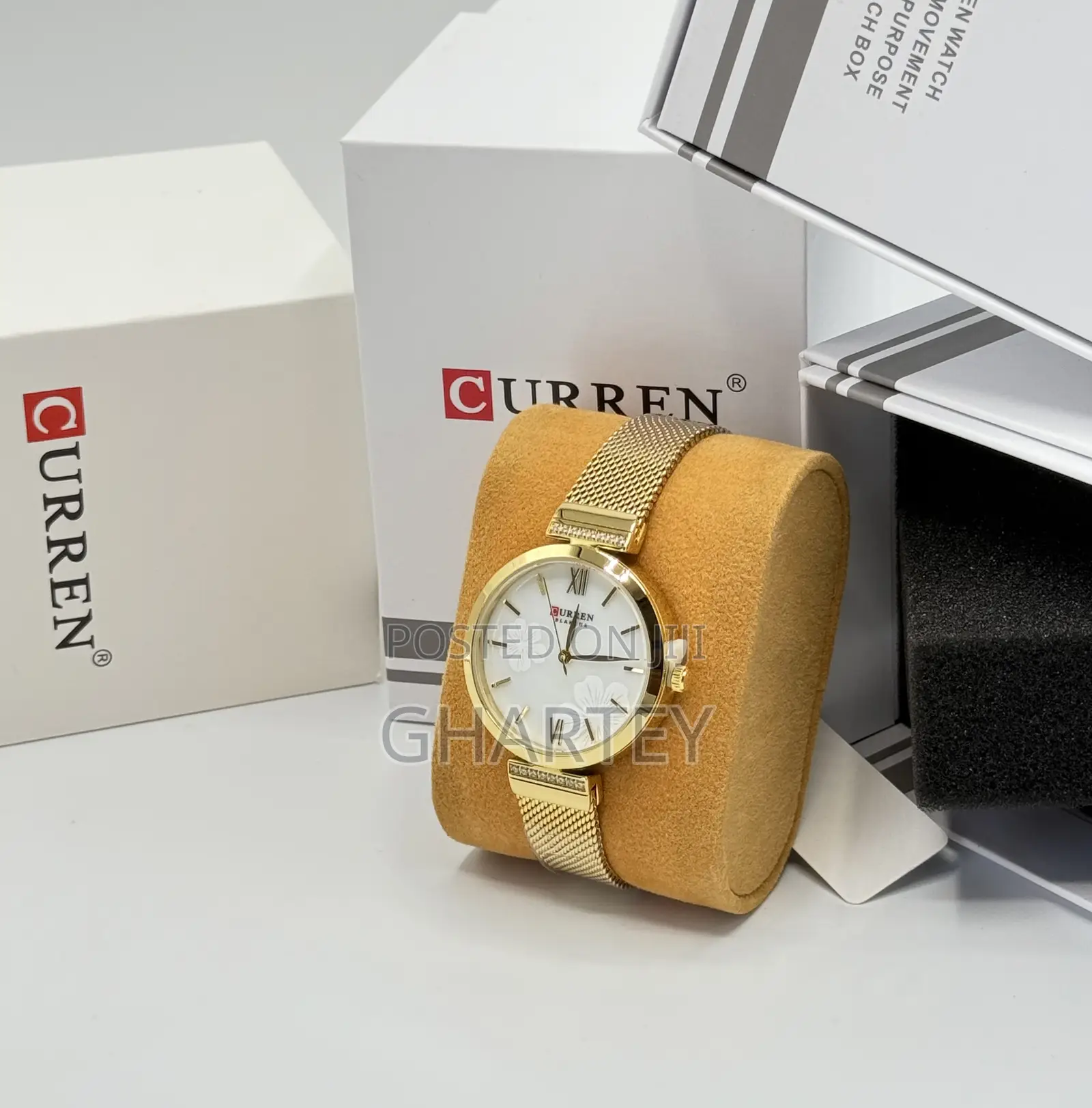 Curren Ladies Stainless Mesh Chain Watch
