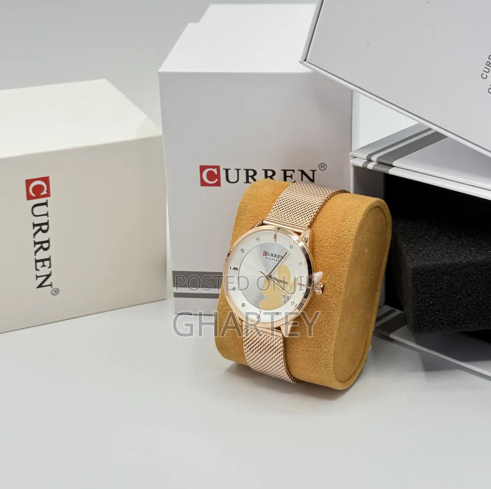 Curren Ladies Stainless Mesh Chain Watch