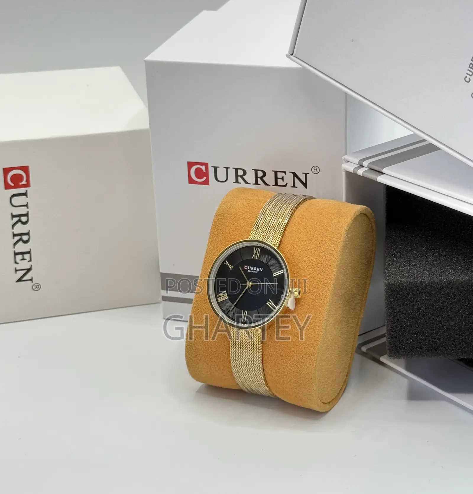 Curren Ladies Stainless Mesh Chain Watch
