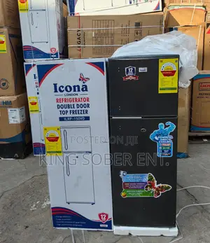 Icona Double Door Top Freezer 2400gh
