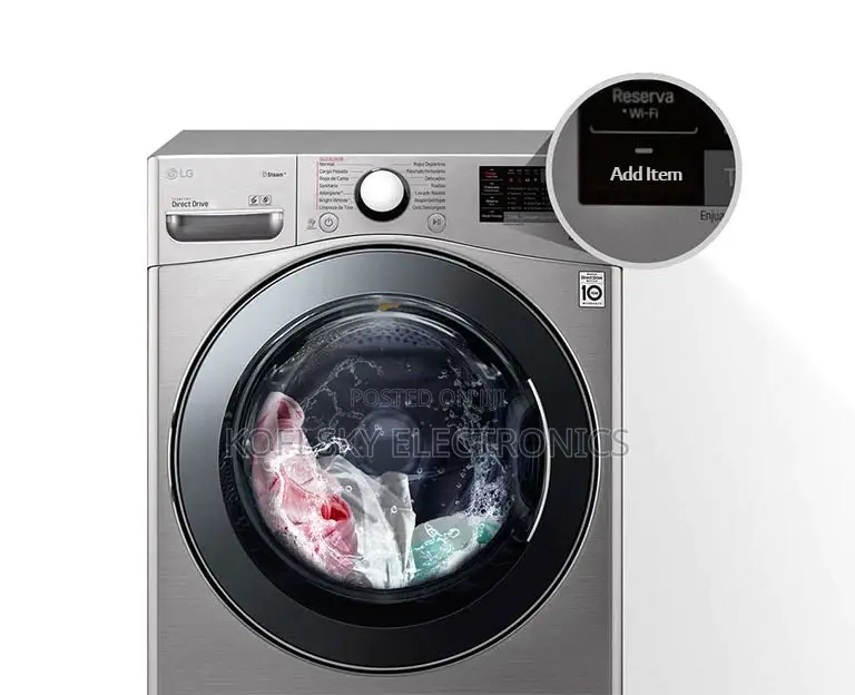 Lg 20kg/12kg Washer Dryer Front Load Washing Machine