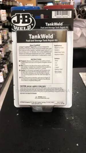 Jb Weld Metal And Fuel Tank Repair