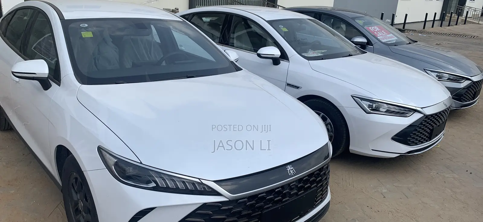 New BYD Qin Plus DM-i 2025 White