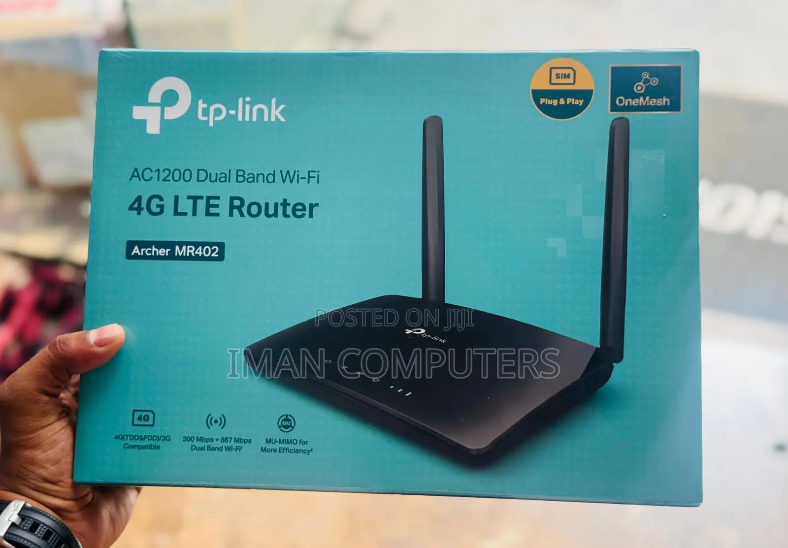 4g Lte Sim Router Archer Mr 402 Ac 1200 Dual Band Wi-Fi