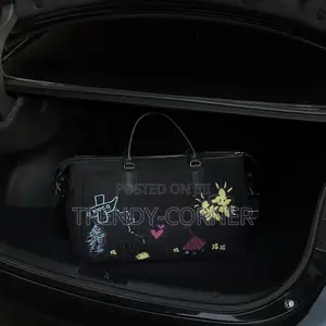 Colorful Cartoon Graffiti Pattern Duffel Bags