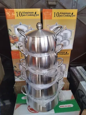 10pcs Aluminium Cookware Pot