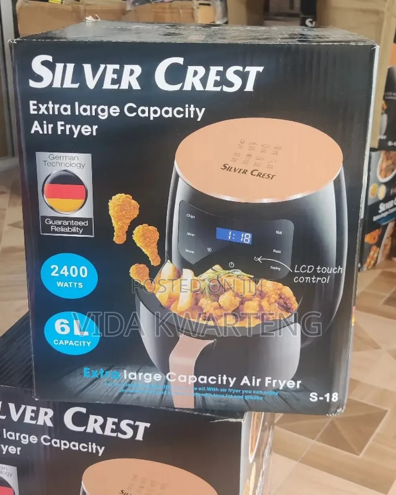 6l Silver Crest Airfryer