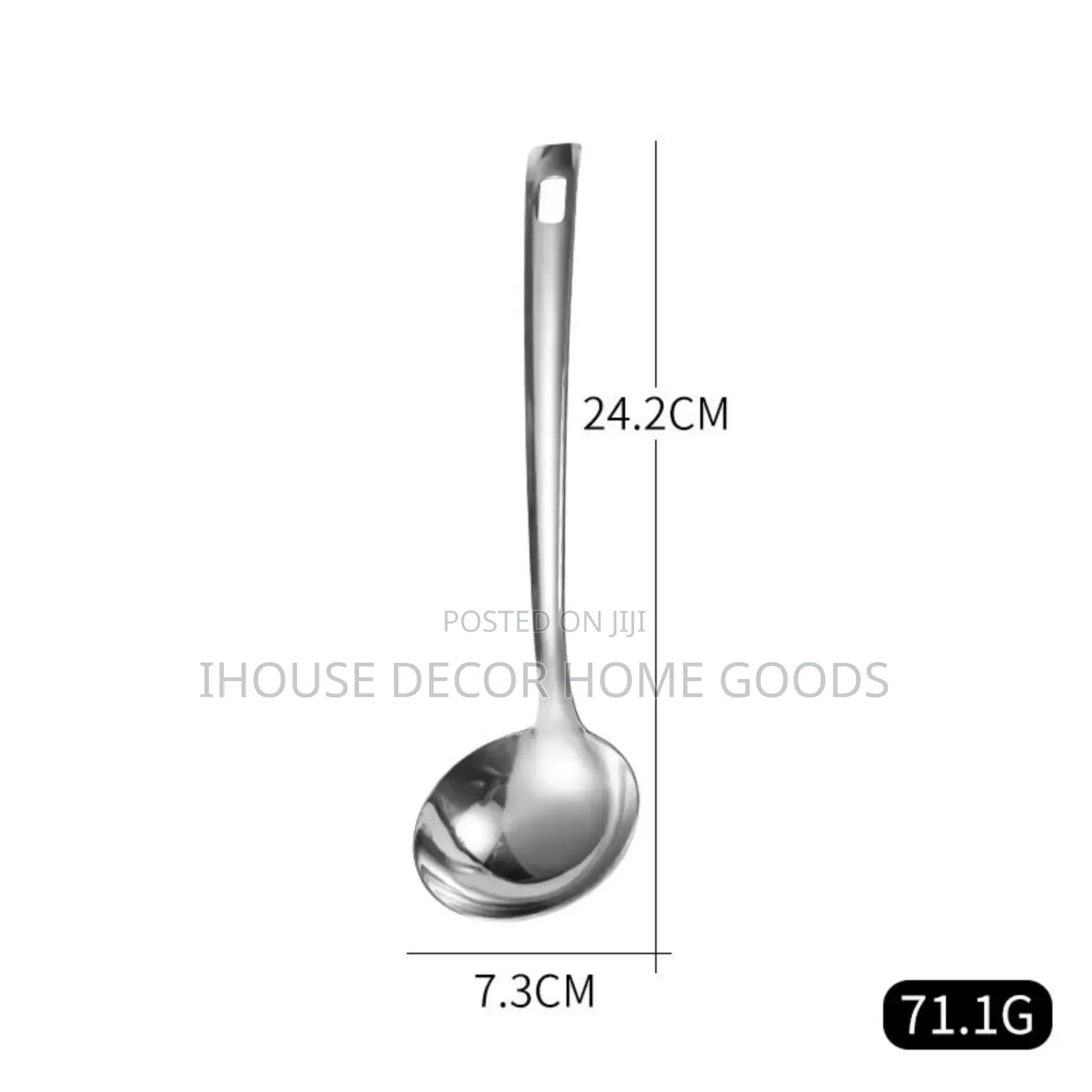 8pcs Stainless Kitchen Spoons Set