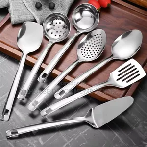 8pcs Stainless Kitchen Spoons Set