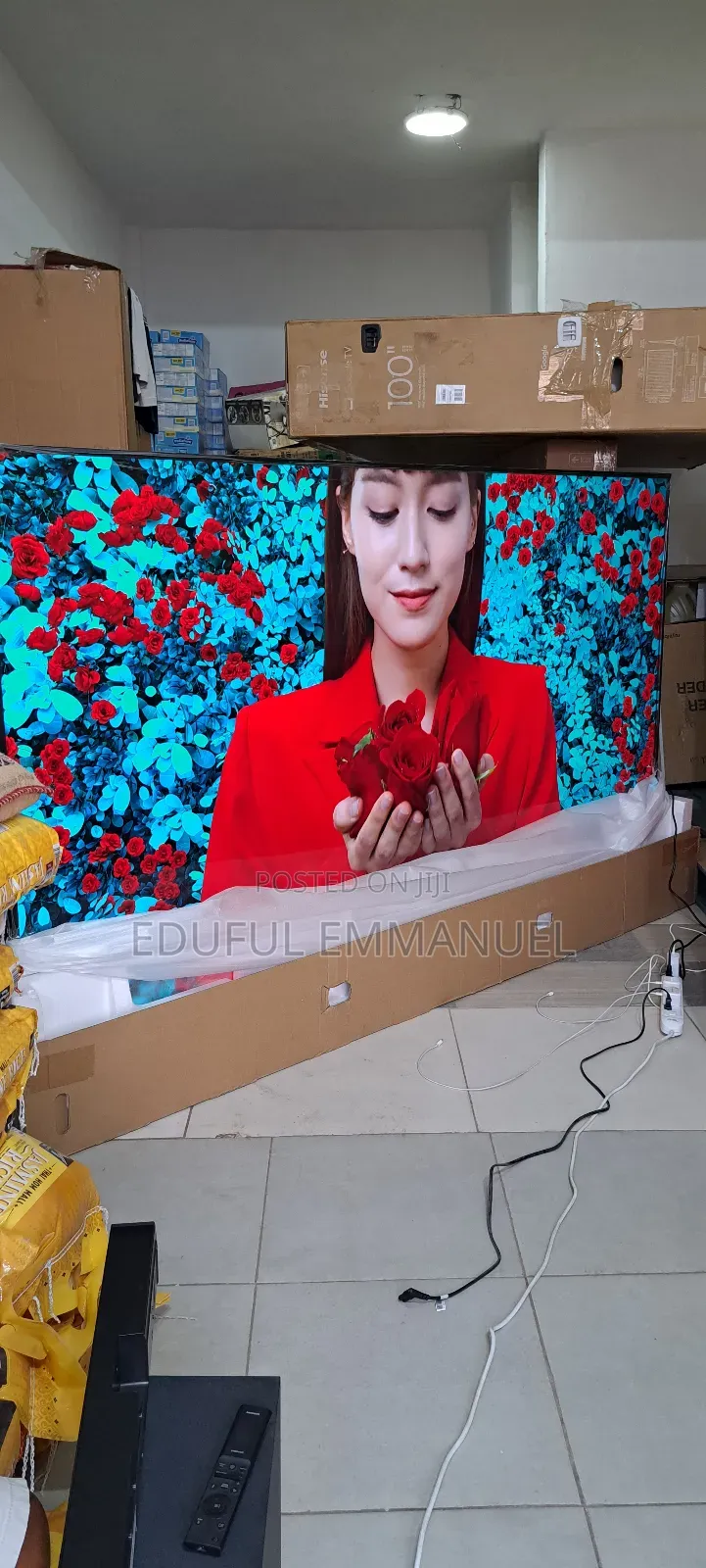 Hisense 100" Qled Uled American Type Google Tv Uhd Smart Android