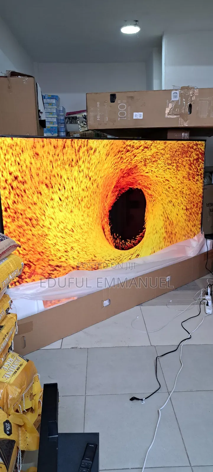 Hisense 100" Qled Uled American Type Google Tv Uhd Smart Android